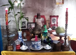 Altare degli Antenati in una casa privata di Hoi An