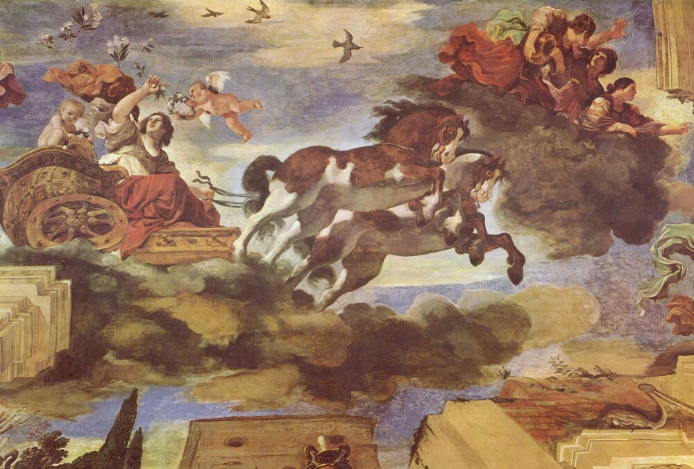 Aurora del Guercino, 1621