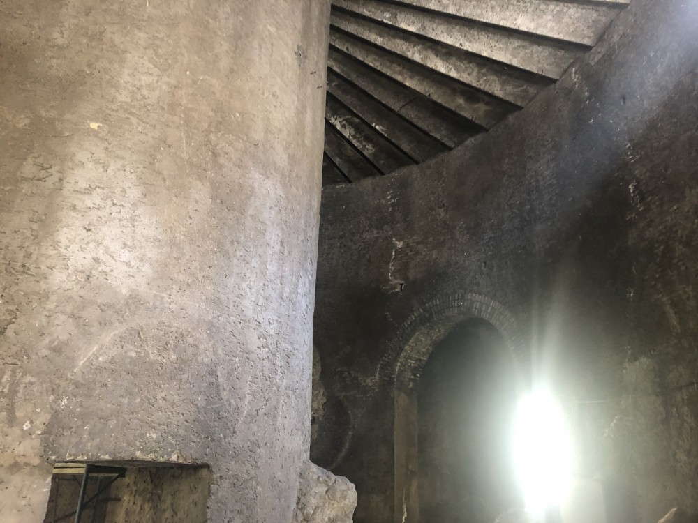 Il cilindro centrale, cuore del Mausoleo