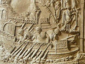 Il fregio della colonna Traiana con la liburna