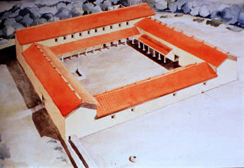La riscostruzione del palazzo del principe etrusco