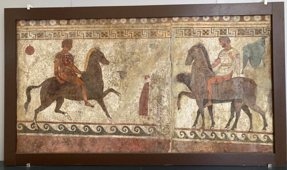 Cavalieri italici, Museo Archeologico Nazionale di Napoli